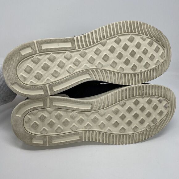 EVERLANE Mens The Trainer Lace-Up Black Leather Sneakers EUC Sz 13 - Picture 10 of 11